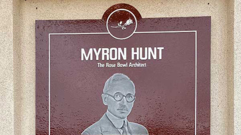 Myron Hunt Historical Marker