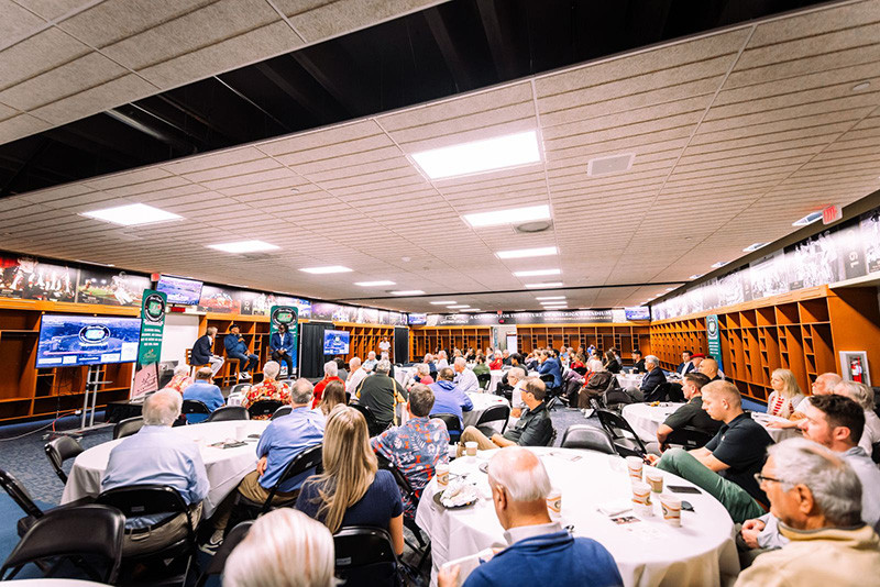 Quarterback Club Crowd